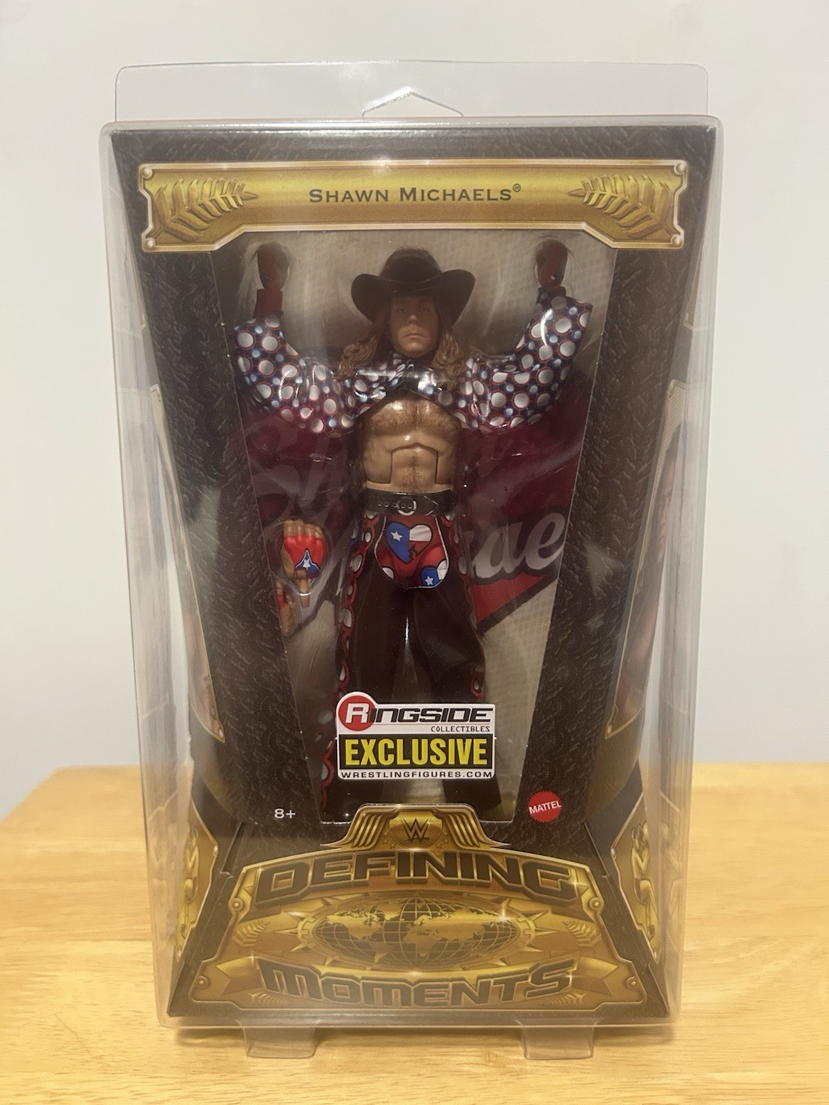 SHAWN MICHAELS DEFINING MOMENTS RINGSIDE EXCLUSIVE FACTORY SEALED IN DEFENDER