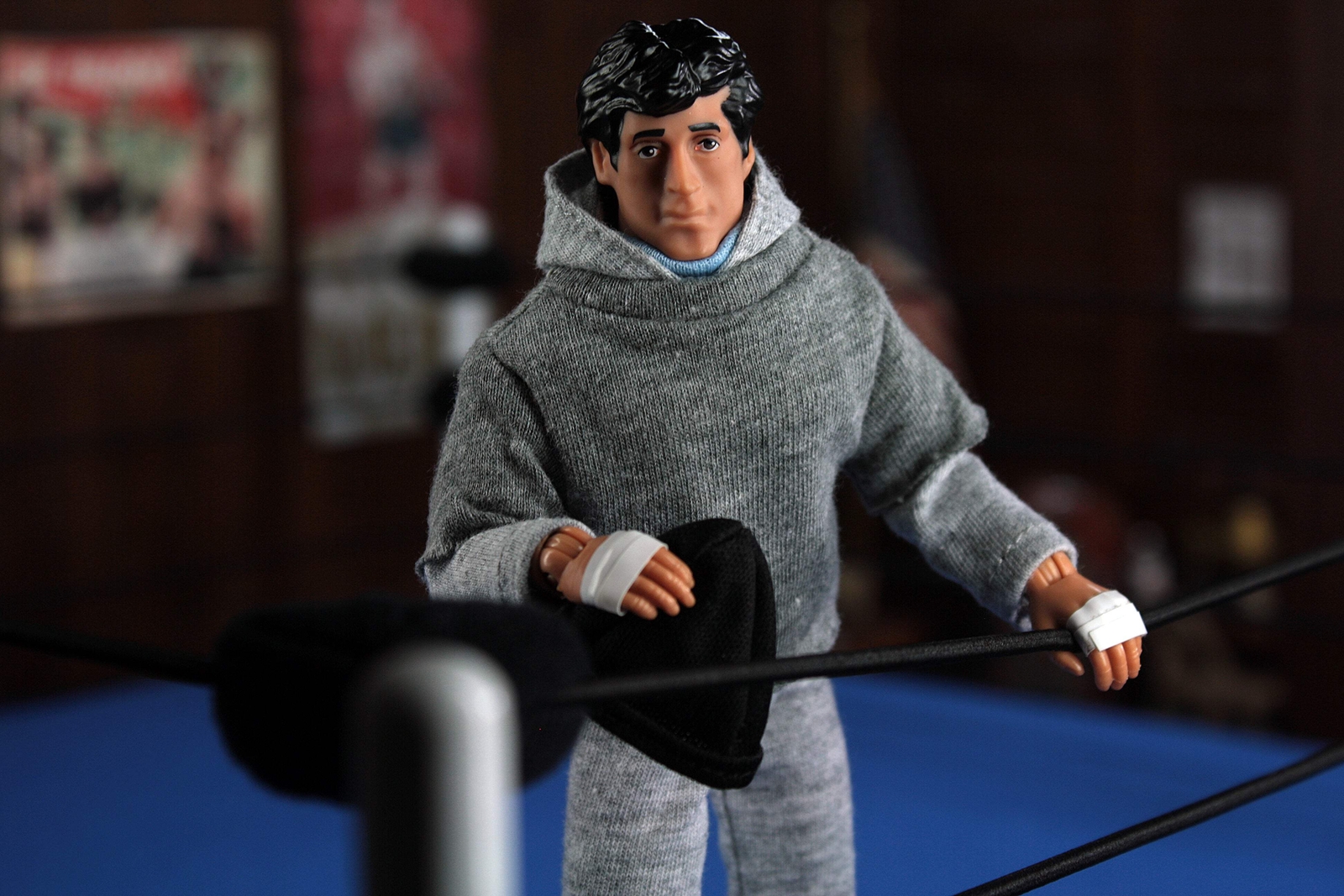 ZLC MEGO Exclusive Rocky Balboa in Training Sweatsuit 8″ Action Figure